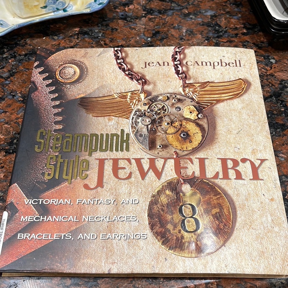 Steampunk Style Jewelry book by Jean Campbell fabulous art book